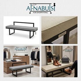 Modern Retail Fitting Bench - Premium Shopfitting Display Solutions