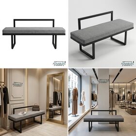 Modern Retail Fitting Bench - Premium Shopfitting Display Solutions